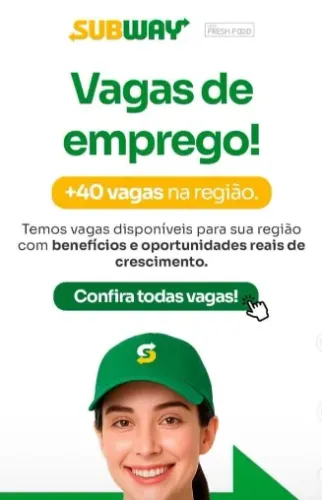 vagas para atendentes