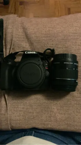 Câmera Canon sl2 + lente 18-55mm full hd Wi-Fi (ótimo estado)