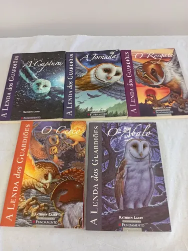 Coleção livros A Lenda dos Guardiões ( vol. 1 a 5)