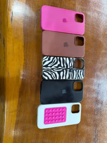 5 capinhas, iphone 12 pro max