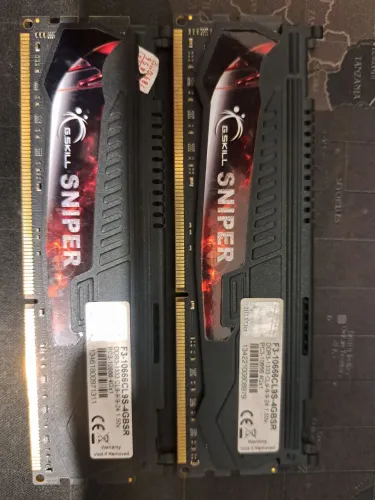 MEMORIA RAM 8G(2X4) DDR3 1333mhz