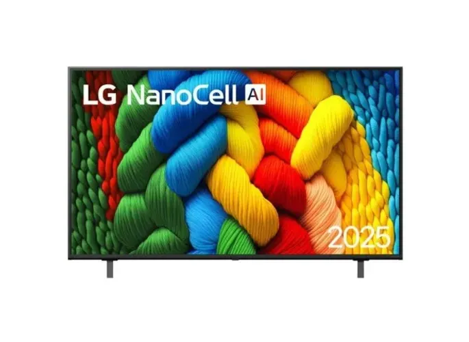 TV LG 75NANO77SRA para retirada de peças. Display quebrado. Placa principal, fonte, alto-f