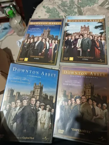 Dvd dowton abbey primeira a quarta temporada compelido