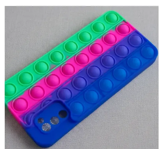 Capinha Pop It Galaxy A02s Anti Stress Silicone