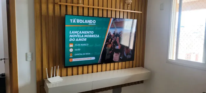 Combo 2 móveis - Painel e rack
