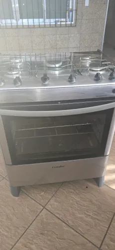 Fogão 5boca inox