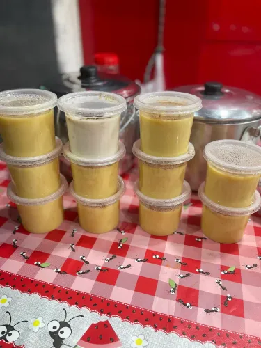 Canjiquinha e arroz doce 