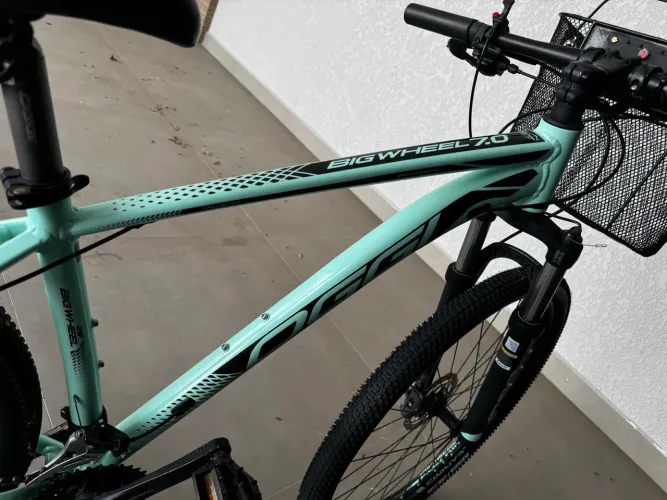 Bike Verde-água Oggi