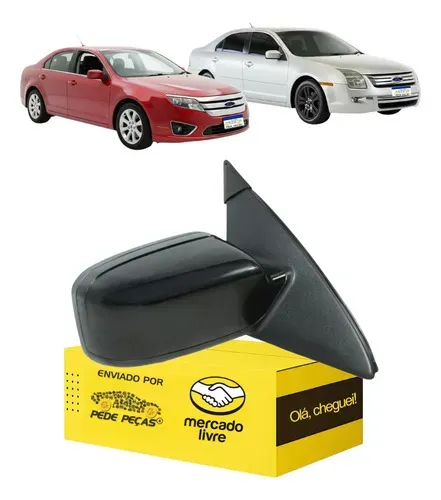 Retrovisor Ford Fusion 2007 08 09 2010 2011 2012 Direito