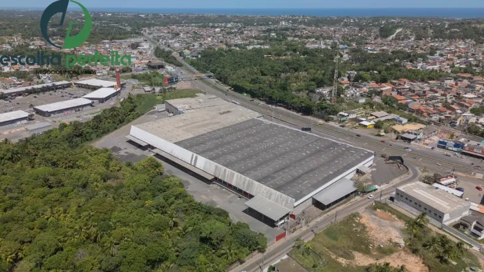 Galpão Comercial de 1.000m² para Locação em Camaçari-BA, Vila de Abrantes: Logística e loc