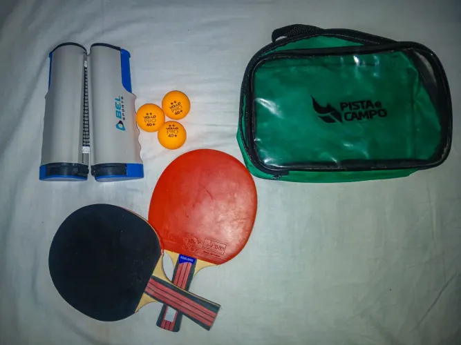 Kit Tênis de Mesa Completo Pista & Campo