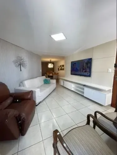 Real Barcelona - Brisamar - 122m² - Andar intermediário - 03 suítes + DCE - 02 Vagas -Com 