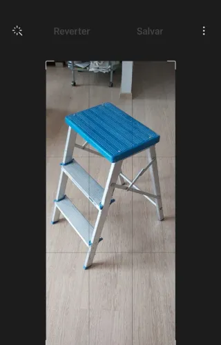 Escada de aluminio 3 degraus