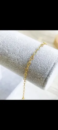 Pulseira elos de coração