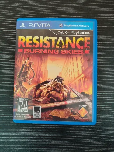 Jogo Resistance Burning Skies Psvita