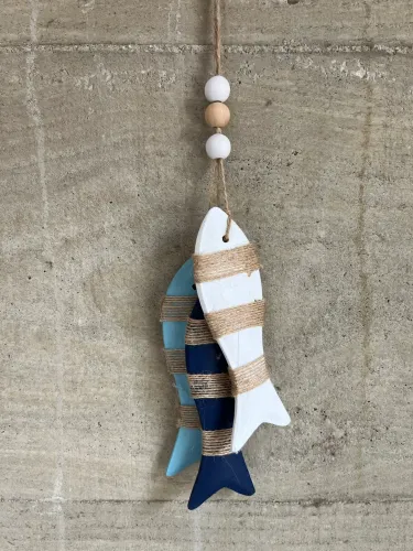 Peixes em madeira decorativo( kit 3), tenho mais