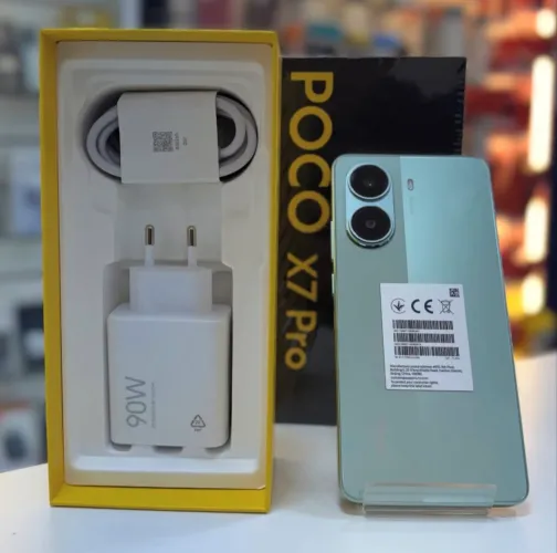 Celular Poco x7 Pro 08/256-Verde Lacrados 
