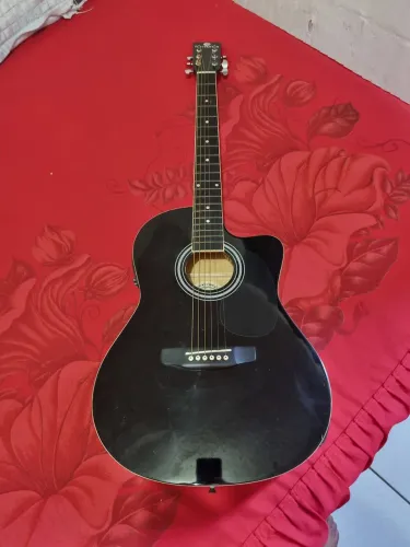 Violão Harmonics GE21-BK eletroacústico