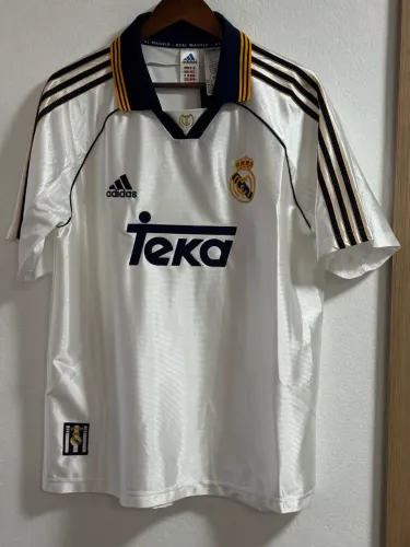 Camisa Real Madrid 1999/2000 Número 7 Raul
