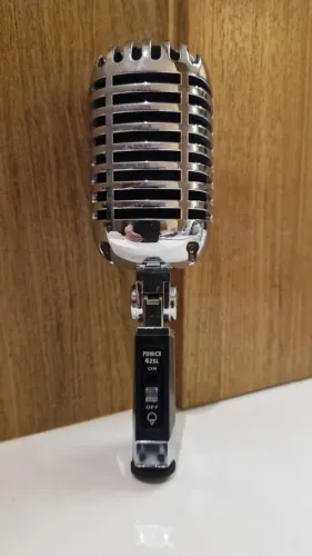 Microfone Retrô Pyle Pro PDMIC42SL - Muito Novo 