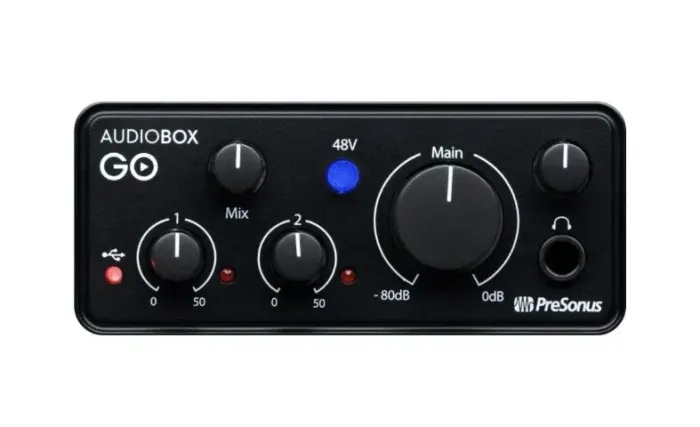 Interface de Áudio PreSonus AudioBox GO Compact