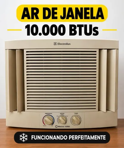 Ar de janela Eletrolux 10.000