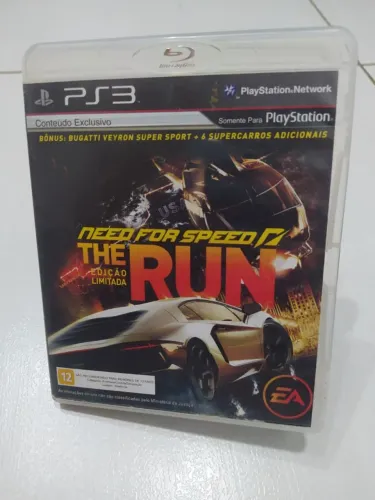 JOGO ORIGINAL PS3 - NEED FOR SPEED THE RUN EDIÇÃO LIMITADA