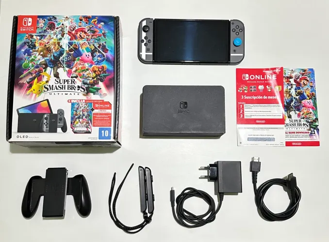 Nintendo Switch OLED Edição Super Smash Bros. Ultimate
