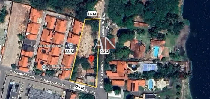 Terreno à venda, 1892 m² por R$ 1.130.000,00 - Messejana - Fortaleza/CE