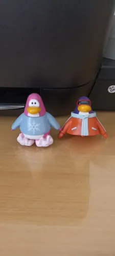 Club Penguin - Set de duas figuras intercambiáveis