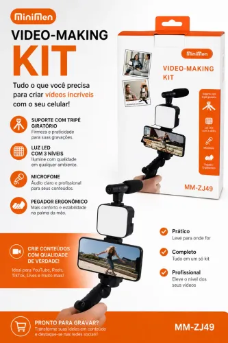 Tripé Celular 5 em 1