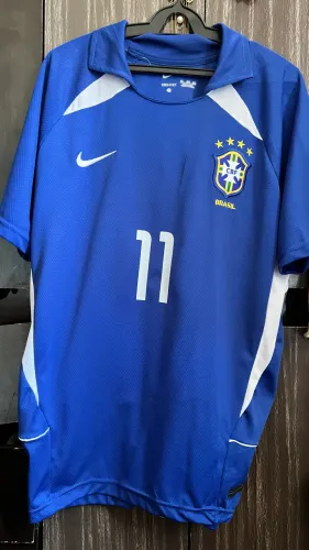 Camisa seleção brasileira 2002 (Ronaldinho11)