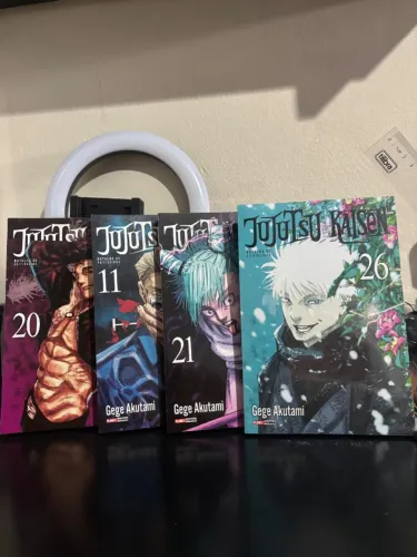 Mangá Jujutsu Kaisen vol 11/20/21/26