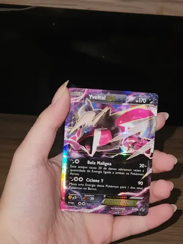 Carta Yvetal Ex Pokémon 