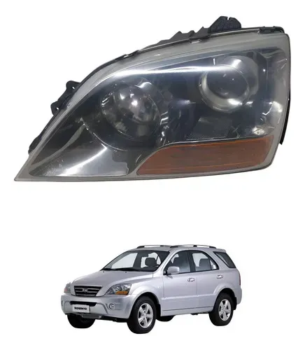Farol Esquerdo Kia Sorento 2007 2009 Original Esquerdo/motorista