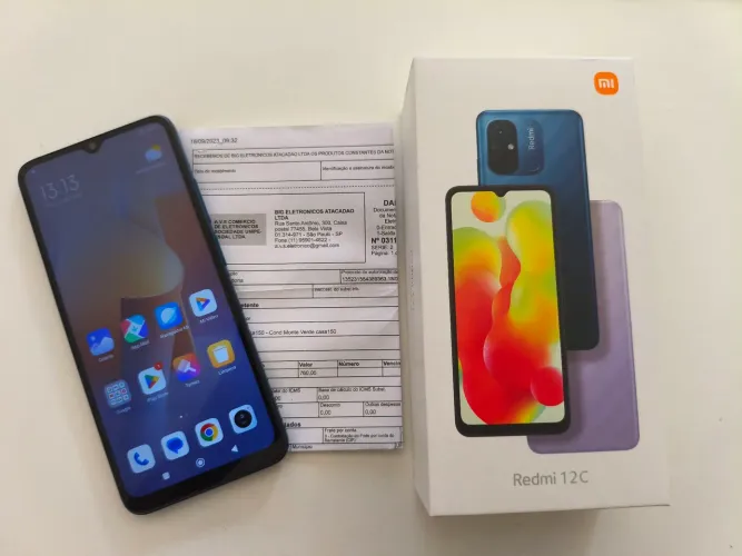 Celular Redmi 12C Ocean Blue 