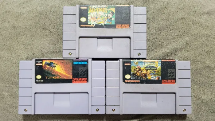 DK3 + TOP 2 + MARIO ALL-STARS 100% ORIGINAIS P/ SUPER NINTENDO!