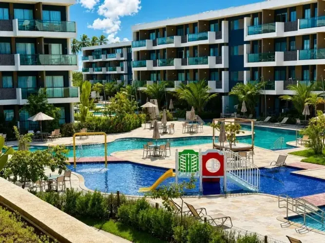 FLAT À VENDA - MAKIA BEACH RESIDENCE | MURO ALTO - PORTO DE GALINHAS/PE