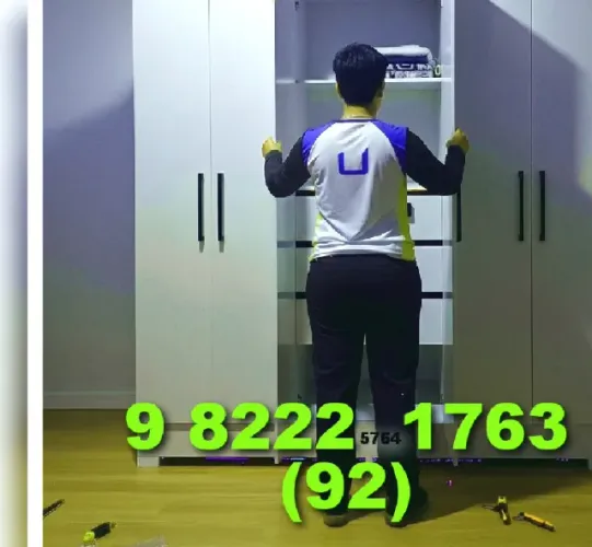 Montador de Móveis com Qualidade Superior Dani quarta-feira completa disponibilidade