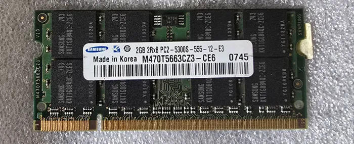 Memória Ram Samsung 2gb Ddr2 667mhz (Usado)
