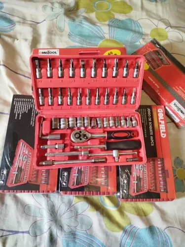 KIT DE FERRAMENTAS 46 peças!! Promoção Relâmpago!!! Queima de estoque!!