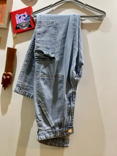 calça cargo atlas denim 34