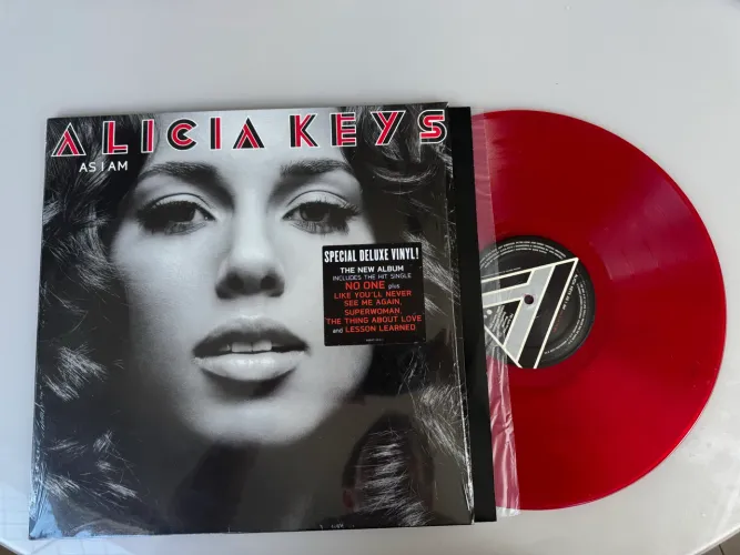 Vinil Alicia Keys As I Am discos vermelhos