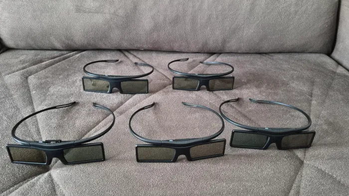 5 Óculos 3D Originais Samsung Modelo SSG-4100GB