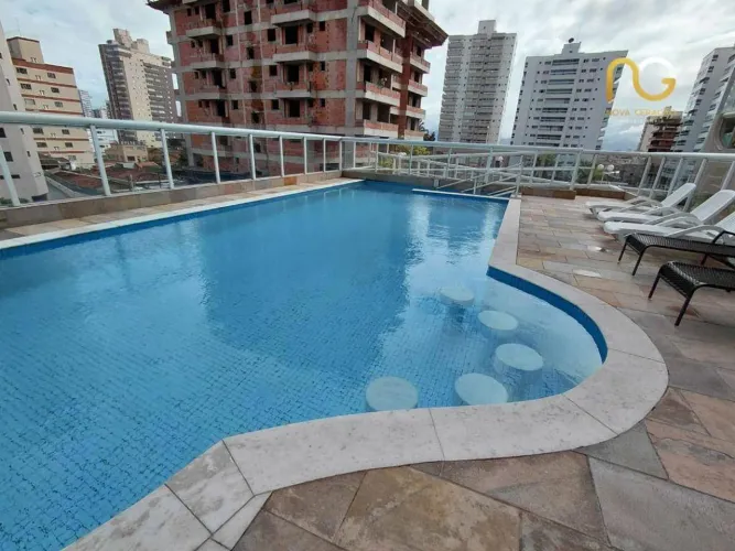 Apartamento com 3 dormitórios à venda, 120 m² por R$ 850.000,00 - Aviação - Praia Grande/S