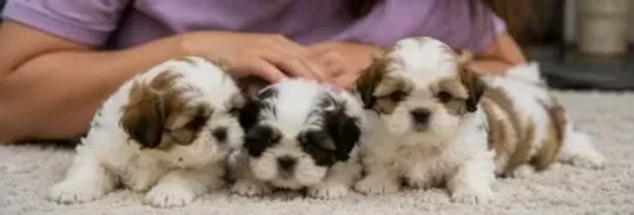 Neném Shih tzu/ shihtzu carinhosos, alegres e atentos