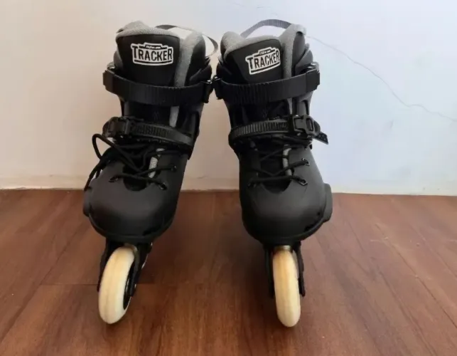 Patins adulto - HD Inline Tracker - Tam. 38 - Semi-novo, pouco uso