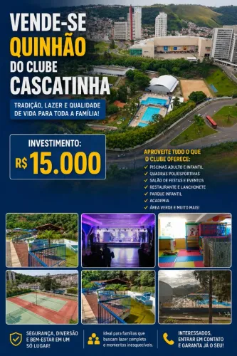 Quinhão Clube Cascatinha 15.000,00