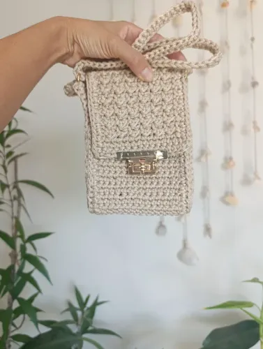 Bolsa de crochê