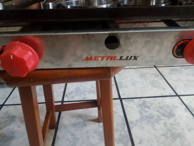 Chapa de hambúrguer 1 mês de uso!